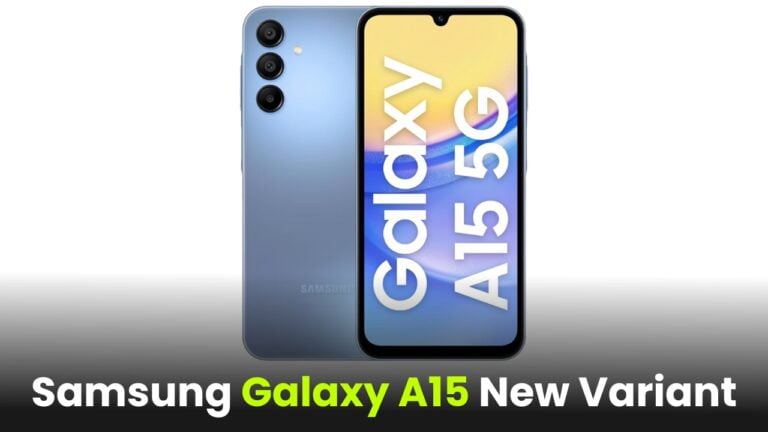 Samsung Galaxy A15 New Variant